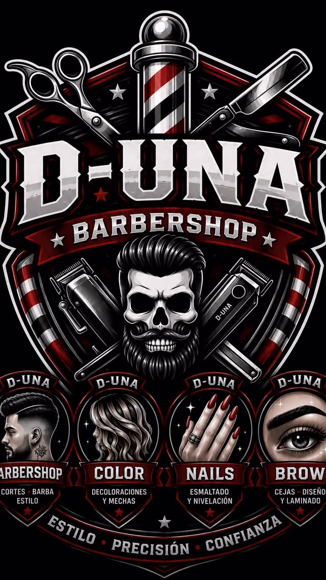Trabajo realizado en D-UNA BarberShop Studio